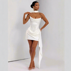 Chic Styles and Comfort in strapless white dress short for Trendy Women