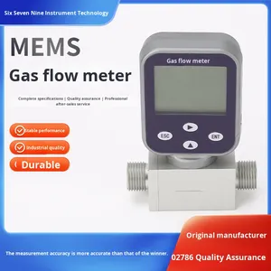 Tiny thông minh MEMS kỹ thuật số đo lưu lượng DN10 Khối lượng khí LPG đo lưu lượng LCD OEM cho Nitơ oxy khí nén khí tự nhiên - Product Image 5
