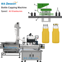 Ligne de production de remplissage automatique de bouteilles en plastique de sirop à prix d'usine Machine à emballer de remplissage de bouteilles en verre de liquide visqueux