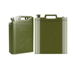 Professionnel <span class=keywords><strong>20</strong></span> <span class=keywords><strong>litres</strong></span> Jerrycan En Acier <span class=keywords><strong>Jerricans</strong></span> - Product Image 1