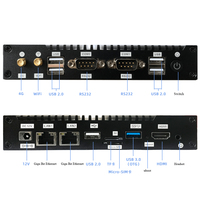 DYASUO Sans Ventilateur RK3288 RK3399 RK3568 Mini PC Industriel VGA 4GB 32GB Android Linux Ordinateur Robuste Intégré RS232 En Stock
