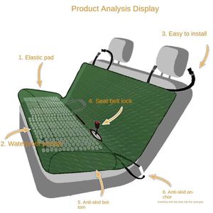 Almohadilla de Asiento para Perro Simple y Moderna, Ecológica, Lavable, Cama para Mascotas para Perros y Gatos, para Viajes - Product Image 5