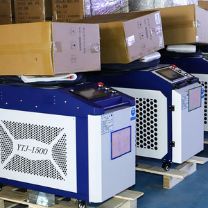 เครื่องเชื่อมเลเซอร์คุณภาพสูง 4 in 1 กำลังไฟ 1200w 1500w 2000w 3000w แบบมือถือ สำหรับเชื่อมเหล็กและอะลูมิเนียม - Product Image 1
