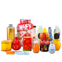Emballage de canettes de soda en aluminium à manchon rétractable imprimé personnalisé Emballage de canettes de bière en aluminium Étiquette rétractable pour canettes