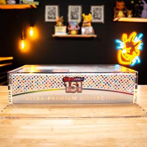 Pochemon resistente UV acrilico PTCG espositore ETB Booster UPC Bundle custodia con coperchio magnetico custodia protettiva in acrilico - Product Image 2