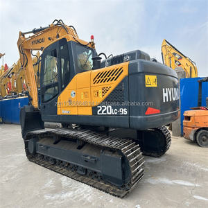 Excavadora de orugas Hyundai 220LC-9S usada a la venta, incluye motor de bomba Cat Daewoo Gearbox - Product Image 2