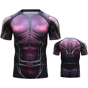 Cody Lundin Vêtements de sport pour hommes, t-shirts de sport imprimés en 3D, rashguard de Jiu Jitsu Bjj, maillot de boxe masculin, t-shirts de fitness pour hommes - Product Image 1