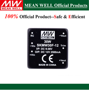 มีนเ<span class=keywords><strong>ว</strong></span>ลล์ Dkmw30f-12 และ Dkmw30f-15 ตั<span class=keywords><strong>ว</strong></span>แปลงไฟ DC-DC แบบเดี่ย<span class=keywords><strong>ว</strong></span>สำหรับอุตสาหกรรม LED กำลังไฟ 12V - Product Image 2