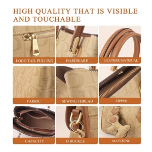 2025 Famous Brands Women's Waterproof and Durable <b>Small</b> Square <b>Purses</b> and Handbags Zipper Closure Ladies' Wallet Bolsas - Product Image 6