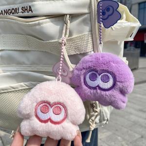 Wholesale 6.5*8.5cm Plush Keychain Kawaii Animal Pendant Soft Stuffed for Fans Girl Gift