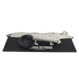 Customizable Silicone PVC <b>Pub</b> Runner Rubber Bar Spill Mat Beer Rail Mat Drip Tray Non Slip Service Pad <b>Table</b> Mat Placemat - Product Image 2