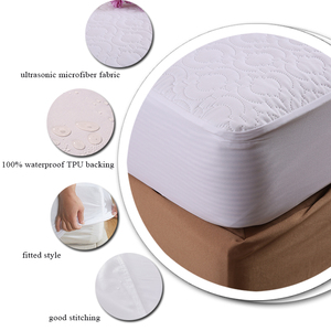 Quilted Mattress Protector Custom Baby Mattress Essentials Waterproof Bed Cover Crib Cot Terry Quilted Protector Mattress Topper Pad