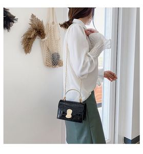 Sacs à main Vintage en PU pour femmes, motif Crocodile Style INS, bon marché, <span class=keywords><strong>vert</strong></span>, sacs à bandoulière de luxe, <span class=keywords><strong>Mini</strong></span> sacs à épaule - Product Image 2
