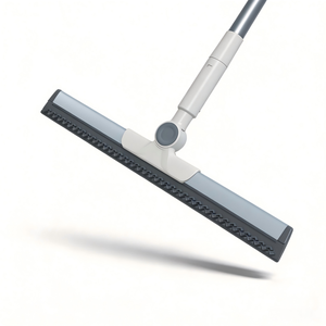 Serpillère Magique pour Vitres avec Long Manche, Tête Pivotante à 180°, Nettoyant Sans Traces d'Eau pour Portes <span class=keywords><strong>de</strong></span> Douche et Miroirs - Product Image 2