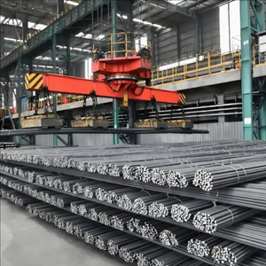 Barre d'acier déformée ASTM A615 Gr60 8mm 10mm 12mm / Barre d'armature en acier pour la construction - Product Image 6