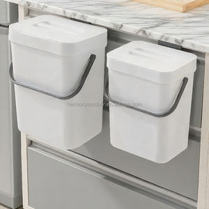 Poubelle à compost sectionnelle économique pour <span class=keywords><strong>cuisine</strong></span> et maison, durable, 6L, en PP recyclé, personnalisable, pour intérieur et jardin - Product Image 1
