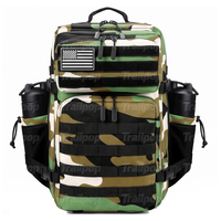 Sac à dos de chasse Trailpop avec logo personnalisé, résistant à la boue, camouflage, pour la randonnée en pleine nature, 45L
