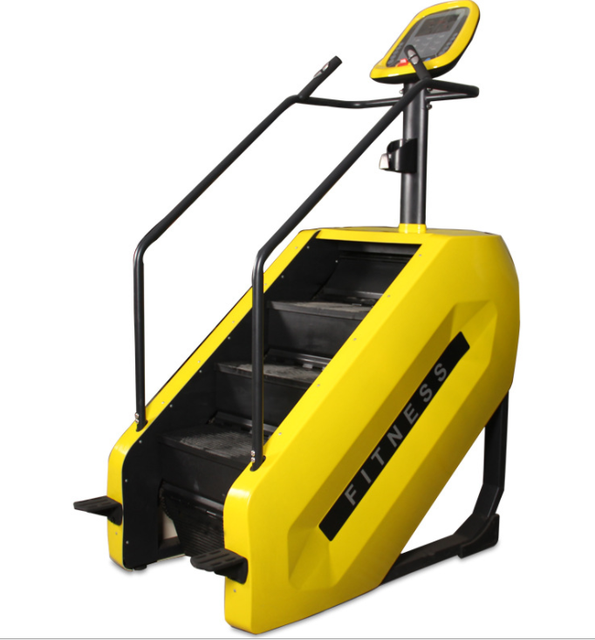 Popular Commercial Stair Stepper Gym Climber Aerobic Exercise Stair Master with Magnetic Motor and 300kg Capacity