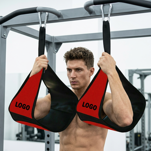 Sangles AB personnalisables avec logo, réglables, antidérapantes, durables, en polyester, néoprène et coton, non extensibles, pour la musculation et le fitness - Product Image 1