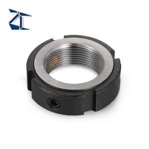 ZPLNY8 aço inoxidável Bearing Lock Nuts Tooth Lock Washer M12 Nut Nickel Plated Bearing Lock Nuts -Precision Outros fixadores - Product Image 1