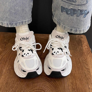 Original 2025 nuevos zapatos de primavera Kitty Dad para mujer transpirable versátil suela gruesa deportes Fitness y zapatos de entrenamiento cruzado - Product Image 4