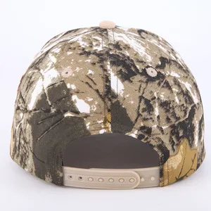 Casquettes de baseball de chasse en plein air de haute qualité logo personnalisé chapeaux de baseball camo arbre réel