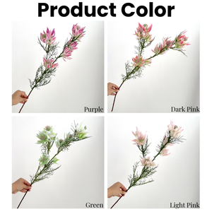 Fleurs artificielles en soie, Protea, très demandées, fleurs tropicales artificielles pour centre de table, décoration de mariage - Product Image 3