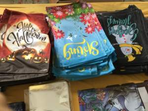 30*45cm demir kutup promosyon özel Metal bayrak direği ayakta bahçe bayrağı noel bahçe bayrak direği - Product Image 6