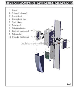Ouvre-<span class=keywords><strong>porte</strong></span> <span class=keywords><strong>de</strong></span> <span class=keywords><strong>garage</strong></span> automatique électrique intelligent Moteur AC Design moderne <span class=keywords><strong>Installation</strong></span> facile pour villas et appartements - Product Image 5