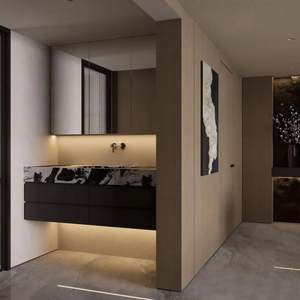 Ensemble de meubles complet sur mesure pour la conception de villas privées, décoration intérieure de la maison dans le salon, la chambre à coucher, la salle de bain - Product Image 3