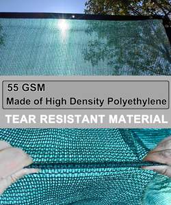 Toile d'ombrage en HDPE pour jardin, filet anti-UV écologique pour légumes et fleurs, couverture d'ombrage pour serre et bacs surélevés - Product Image 2