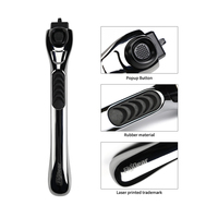 Manche de rasoir classique en métal de haute qualité, accessoire de remplacement pour rasoir à double tranchant