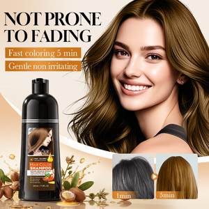 Tinta per <span class=keywords><strong>Capelli</strong></span> Permanente 4-in-1 Nutriente con Olio di Argan, Lunga Durata, Colori Nero/Caffè/Castano, OEM - Product Image 3