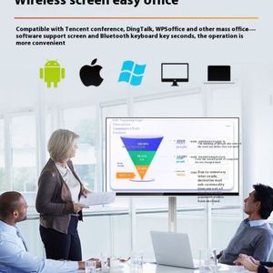 27 pulgadas Smart Rotating Movible Live Streamer Android 10 TV portátil con retroiluminación LED - Product Image 4