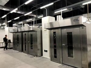 Su misura commerciale 30 vassoio forno rotativo grande pezzo di cottura nuovo stato materiale di mais per il pane attrezzature da forno negozi di panetteria - Product Image 4