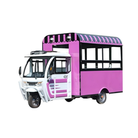 Camión de Comida Moto Piaggio Ape, Cafetería Móvil, Camión de Hot Dogs/Helados, Remolque de Comida con Cocina Completa, Personalizable
