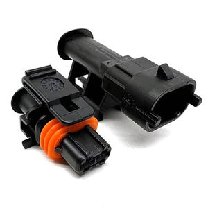 2 yollu kadın Common Rail dizel enjektör fiş konnektörü kiti - Product Image 1