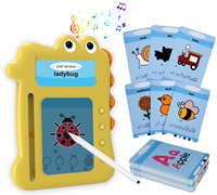 Cartes flash éducatives parlantes, tablette d'écriture avec stylet pour enfants, apprentissage des enfants de 2 à 8 ans