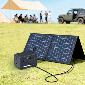 Travel Airline Friendly Quiet Portable Power Station All-In-One 100W Fast Charging <b>Solar</b> <b>Generator</b> With AC Outlet for Office - Product Image 1