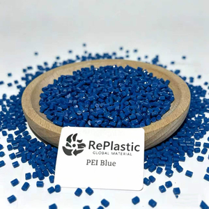 RePlastic PEI Bleu : <span class=keywords><strong>Granulés</strong></span> de résine PEI bleue recyclée de haute qualité pour une fabrication durable. - Product Image 3