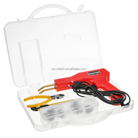 Cucitrice In Plastica calda di Riparazione Paraurti Auto di Saldatura Saldatore Della Mitragliatrice del Corredo 200 Fili Auto Paraurti Crepa Saldatura di Riparazione Della Macchina Set