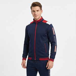 High Quality Custom Color Solid Casual Hoodies Pants Sweat Tracksuit Digital Print <b>Men'S</b> Pullover Drawstring 100% 2-in-1 - Product Image 1