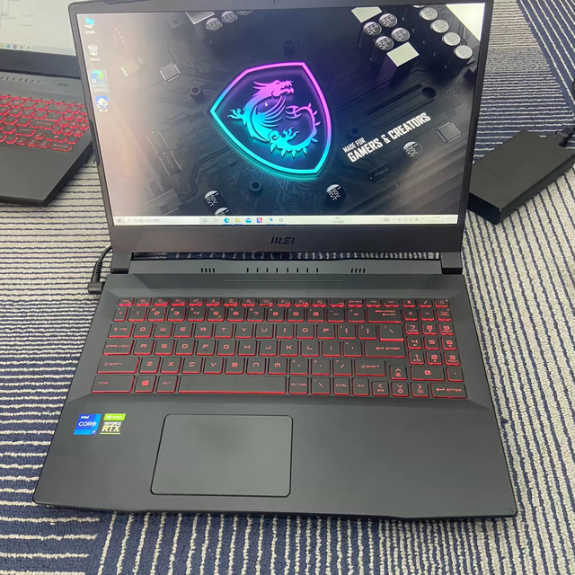 Hot Selling Used MSI GF66 Gaming Laptop I7-12700H RTX 3060 (6G) 16G RAM 512G SSD 15.6' Screen