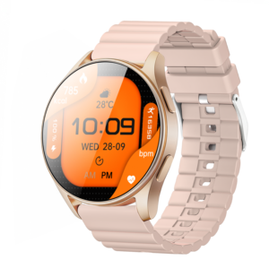 สมาร์ทวอทช์ LC323 กันน้ำ 10 เมตร สายซิลิโคน หน้าจอ AMOLED ระบบ GPS วัดอัตราการเต้นของหัวใจ เครื่องติดตามการออกกำลังกาย สำหรับ 5.0 รุ่น Unisex - Product Image 1