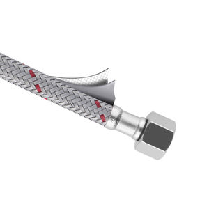 욕실 용 초강력 및 냉수 플렉시블 호스 유연한 니트 호스 스테인레스 스틸 메쉬 호스 플렉시블 - Product Image 3