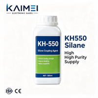 Agent de couplage aminosilane KH550 de haute pureté 99 % pour améliorer la résistance mécanique des composites en fibre de verre