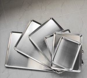 Teglia in alluminio con perlina aperta con perline chiuse grande teglia per pasticceria da forno - Product Image 4