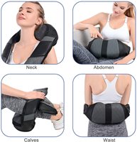 Alat Pijat Elektrik Shiatsu 2026, Penjualan Terlaris, Pereda Nyeri Tubuh, Pemanas, Sabuk Pijat Punggung, Leher & Bahu