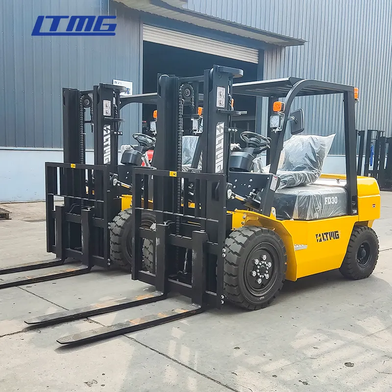 Harga Truk Forklift Kecil Montacargas 2 Ton 2.5 Ton 3 Ton 3.5 Ton Forklift Diesel 4 Ton dengan Mesin EPA Euro 3 Euro 5