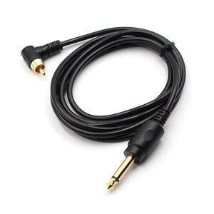 <span class=keywords><strong>Cable</strong></span> de Audio <span class=keywords><strong>Mono</strong></span> de 6,35mm macho a <span class=keywords><strong>RCA</strong></span> macho <span class=keywords><strong>Jack</strong></span> para amplificador de consola guitarra eléctrica - Product Image 2
